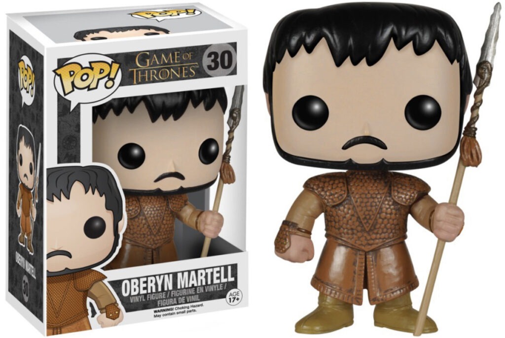 Funko Pop! Oberyn Martell numero 30: La figura che cattura l'anima del Vipera Rossa