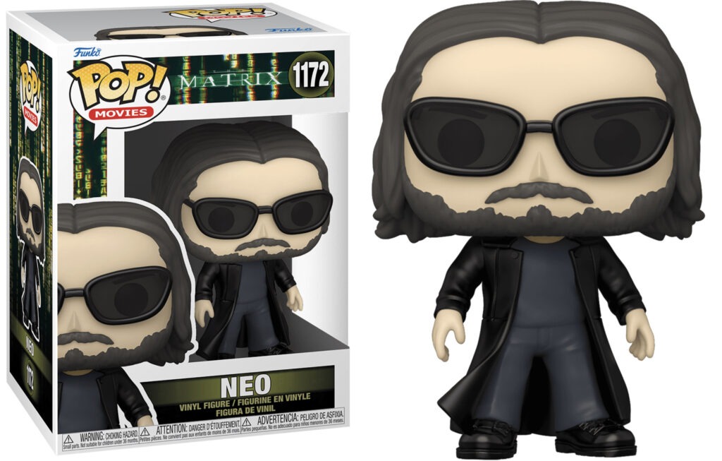 Funko Pop! Neo dedicato al film Matrix