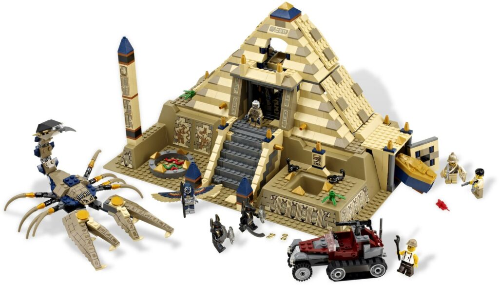 la piramide dello scorpione codice set 7327