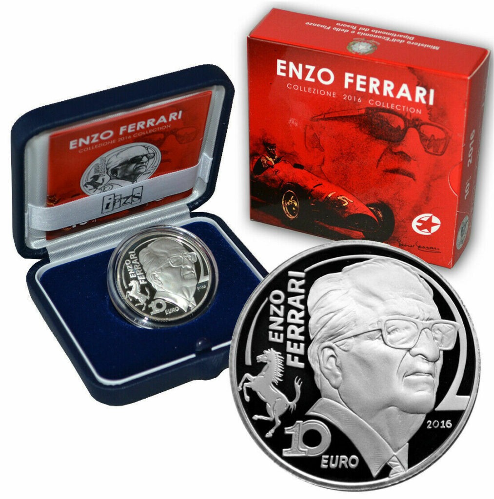 Moneta-10-Euro-Ferrari